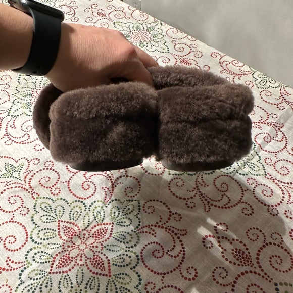 New Mari Guidicelli shearling sandals size 36 - Picture 3 of 6